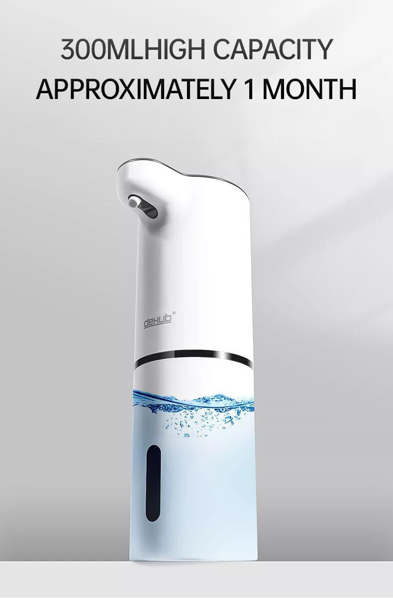 Automatic Foam Soap Dispenser with USB Charging - Elegance and Efficiency for your Bathroom and Kitchen 