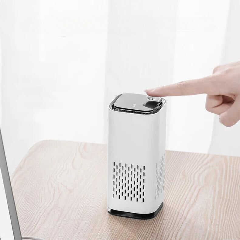 Negative Ion Air Purifier with USB Connection - Ideal Accessory for Home and Car